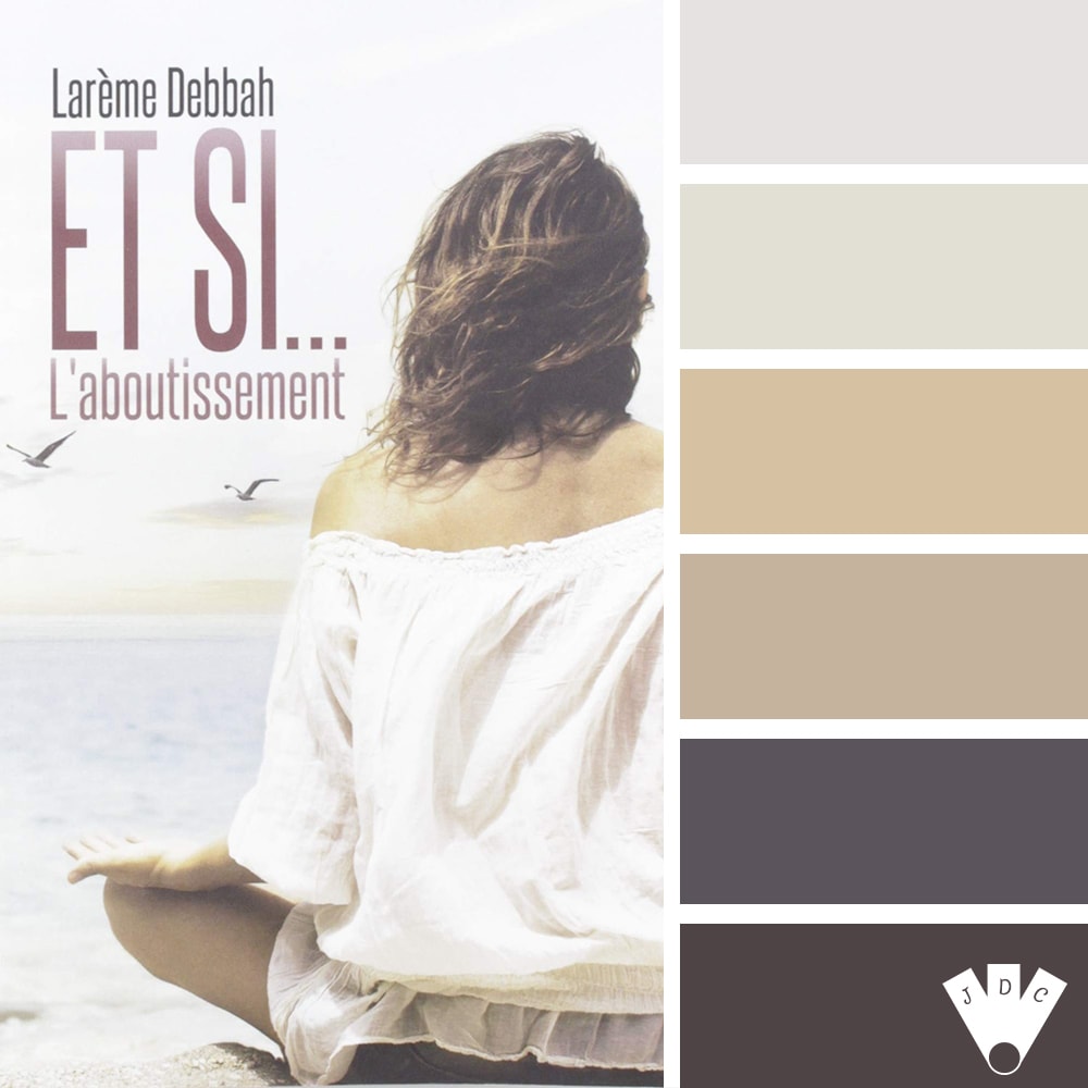 Color palette du livre "Et si... L'aboutissement" de l'auteure auto-édité Larème Debbah