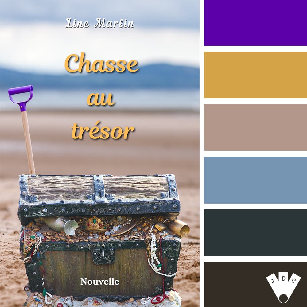 Color palette de la nouvelle "Chasse au trésor" de Line Marlin