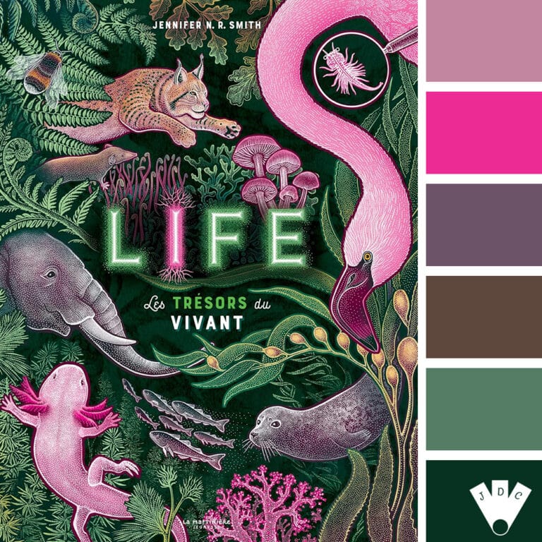 Couverture illustrée LIFE, trésors du vivant